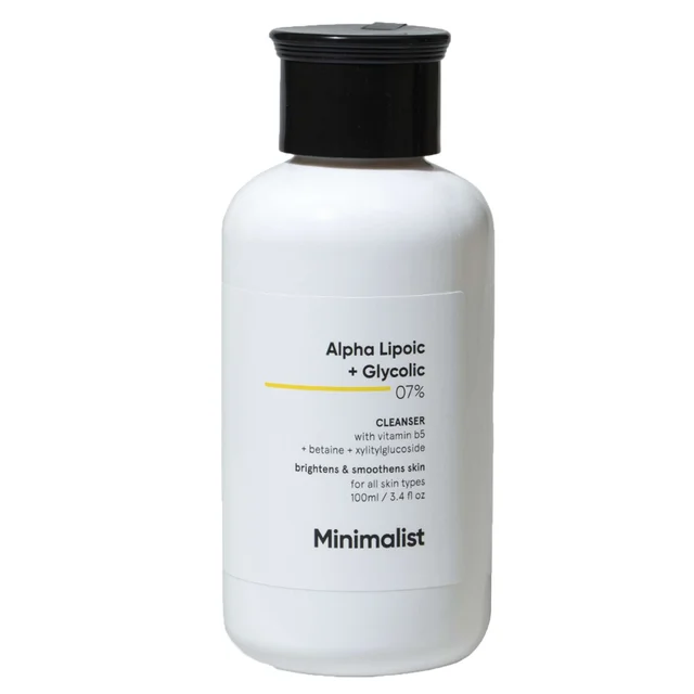 Minimalist Skin Care Alpha Lipoic + Glycolic 07% Cleanser 100ml
