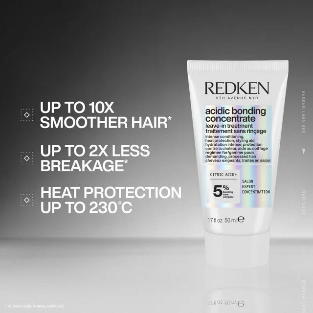 Redken Acidic Bonding Concentrate Leave-In Treatment, Heat Protection 50ml