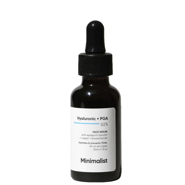 Minimalist Skin Care Hyaluronic + PGA 02% Face Serum 30ml