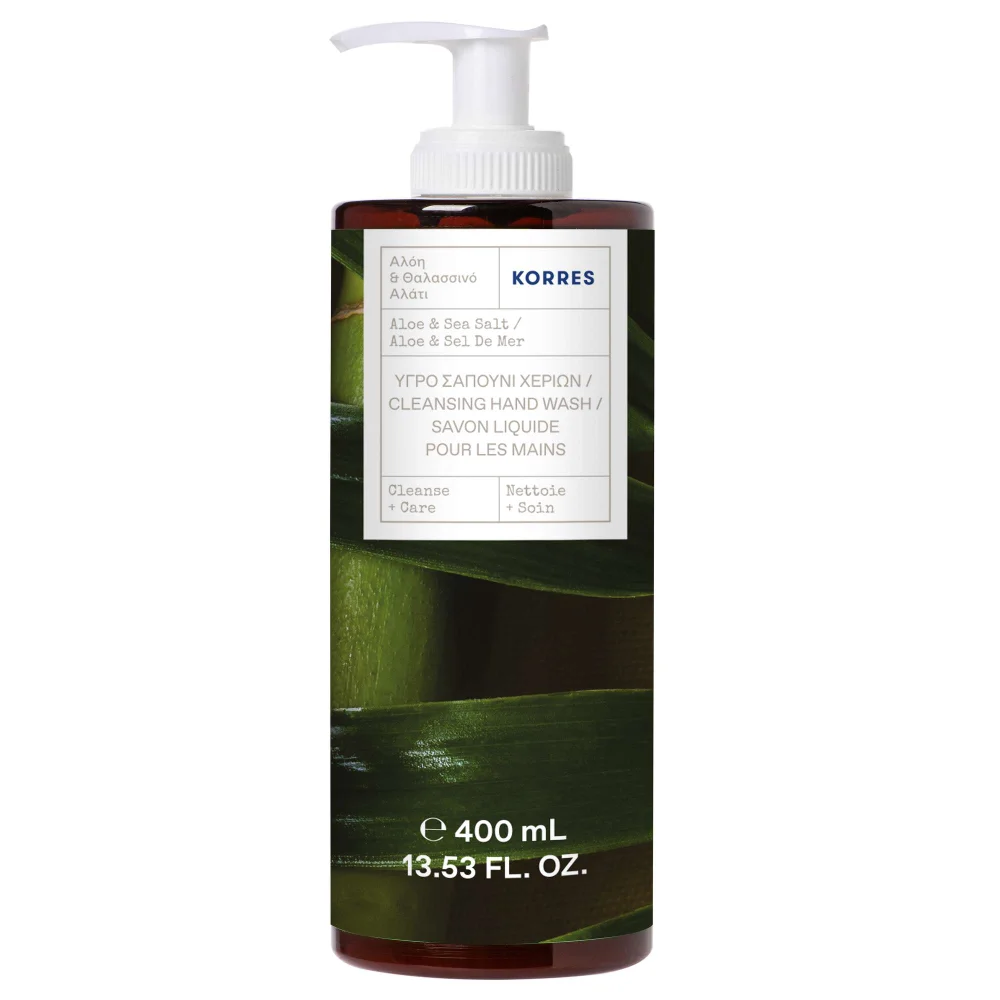 KORRES Body Aloe & Sea Salt Hand Wash 400ml Image 1