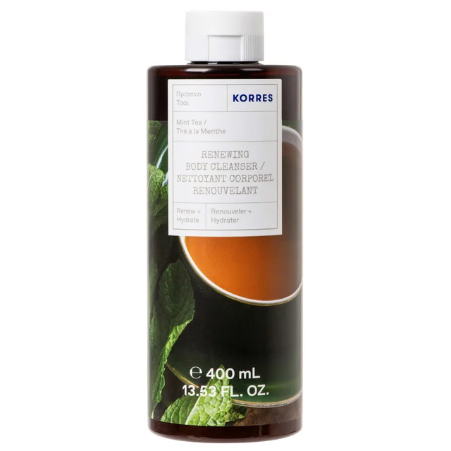 KORRES Mint Tea Renewing Shower Gel 400ml