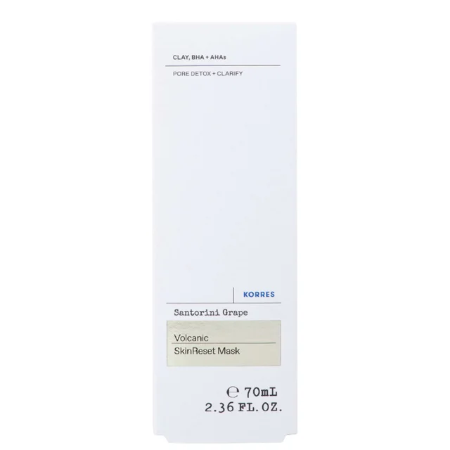 KORRES Santorini Grape Volcanic SkinReset Face Mask 75ml