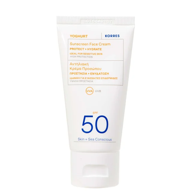 KORRES Yoghurt Sunscreen Face Cream SPF50 50ml
