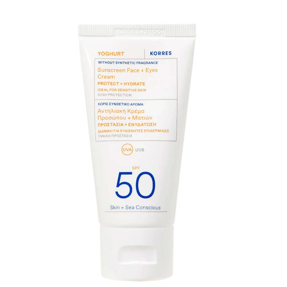 KORRES Yoghurt Sunscreen Face + Eyes Cream SPF50 50ml Image 1