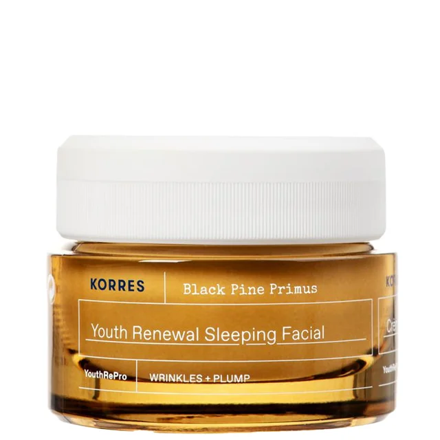 KORRES Face Care Black Pine Primus Youth Renewal Sleeping Facial Night Cream 40ml