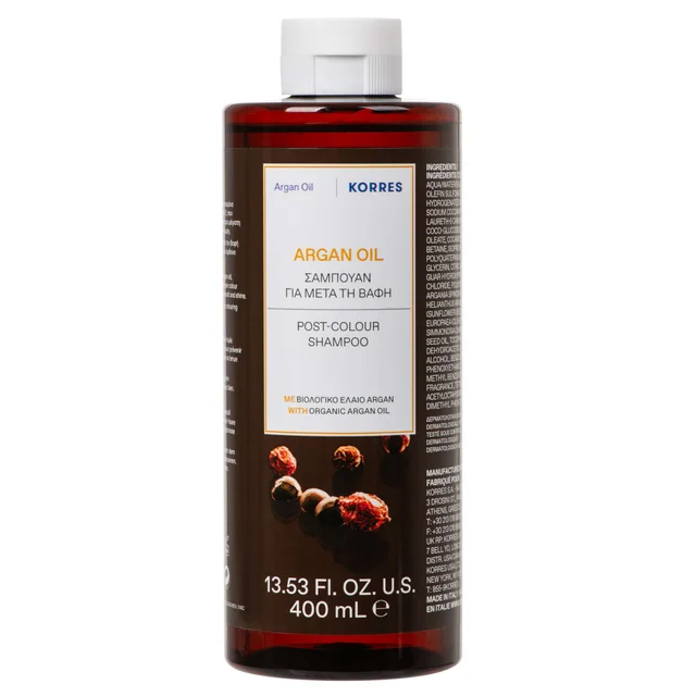 KORRES Haircare Argan Oil Post-Colour Shampoo 400ml