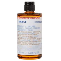 KORRES Athenian Grooming Bergamot + Leather Eau de Cologne 100ml - undefined undefined