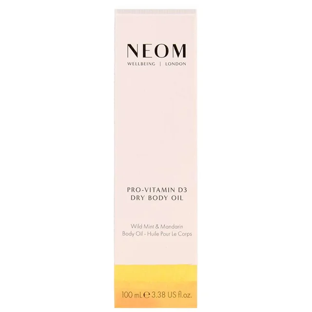 Neom Wellbeing London Scent To Boost Your Wellbeing Pro-Vitamin D3 Dry Body Oil 100ml