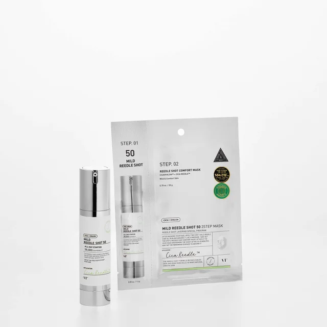VT Cosmetics Gifts & Sets Mild Reedle Shot 50 2-Step Mask 25g