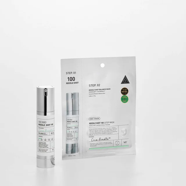 VT Cosmetics Gifts & Sets Mild Reedle Shot 100 2-Step Mask 25g