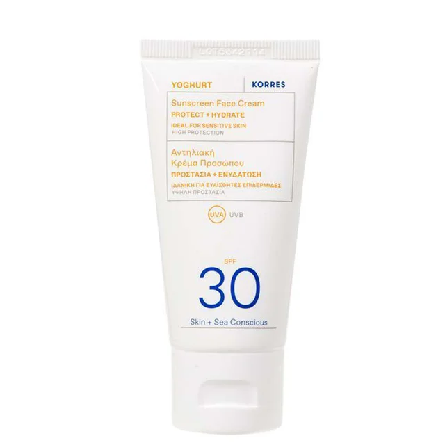 KORRES Yoghurt Sunscreen Face Cream SPF30 50ml