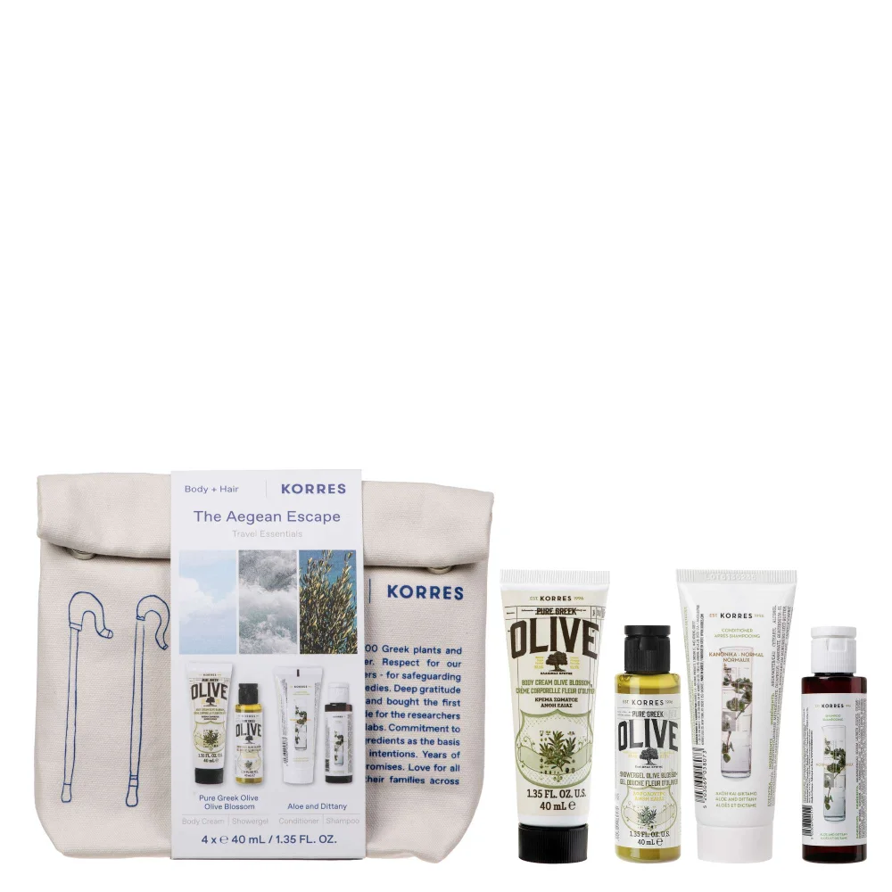 KORRES Gift Sets The Aegean Escape Travel Essentials Set Image 1