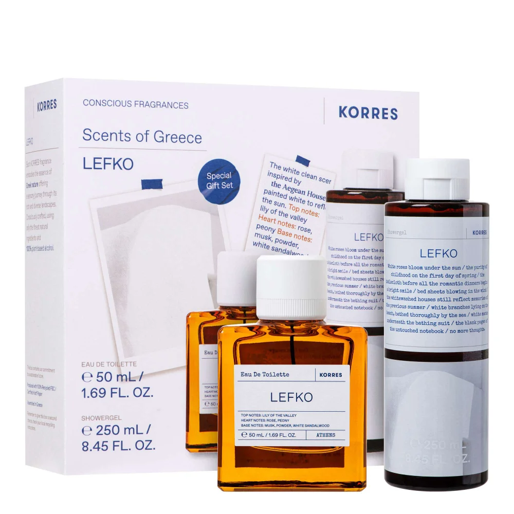 KORRES Scents of Greece Lefko Set Image 1