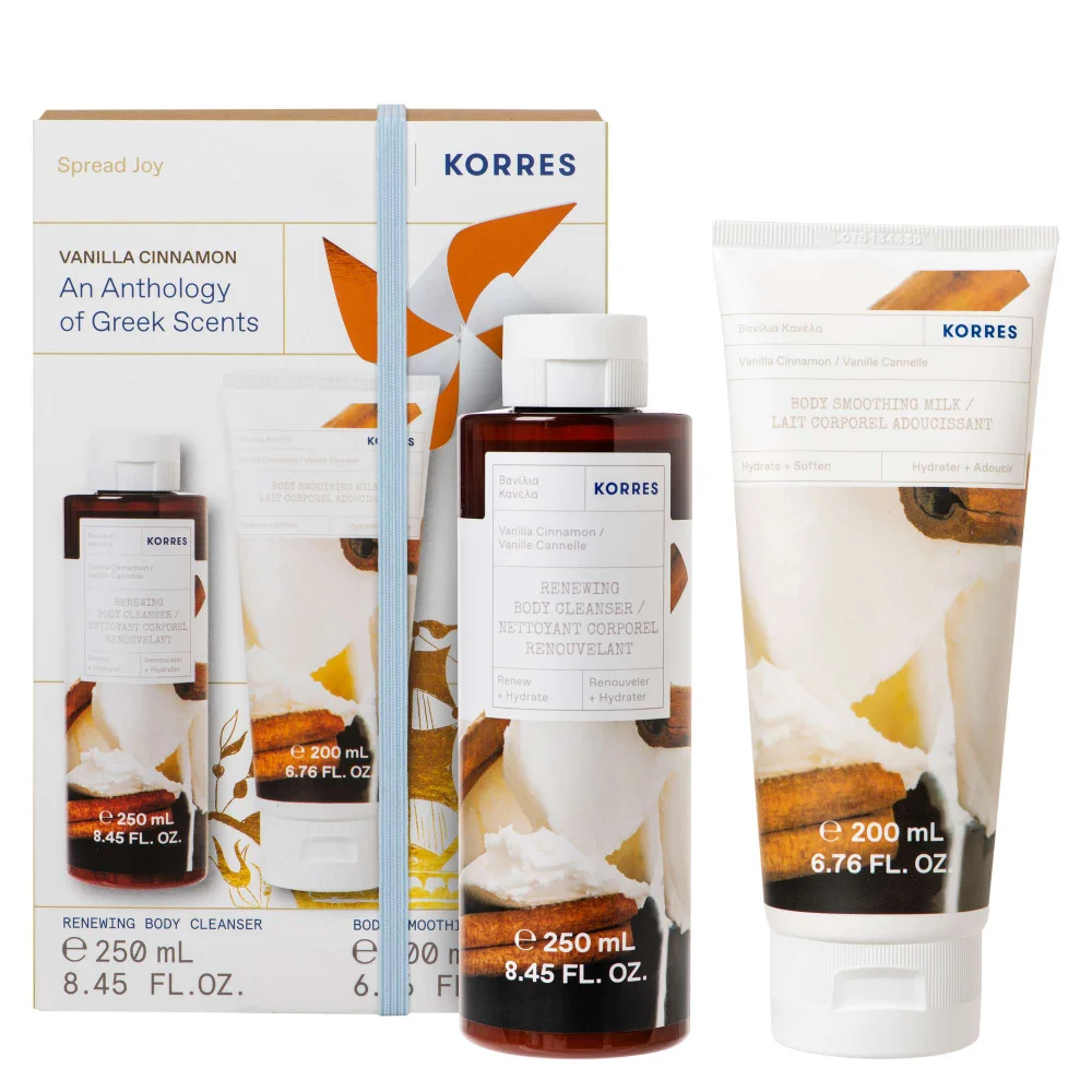 KORRES Gift Sets Vanilla Cinnamon Body Ritual Set Image 1