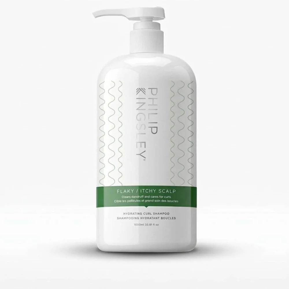 Philip Kingsley Flaky/Itchy Scalp Hydrating Curl Anti-Dandruff Shampoo 1000ml Image 1