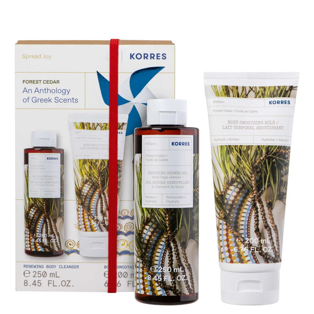 KORRES Gift Sets Forest Cedar Body Ritual Set Image 1