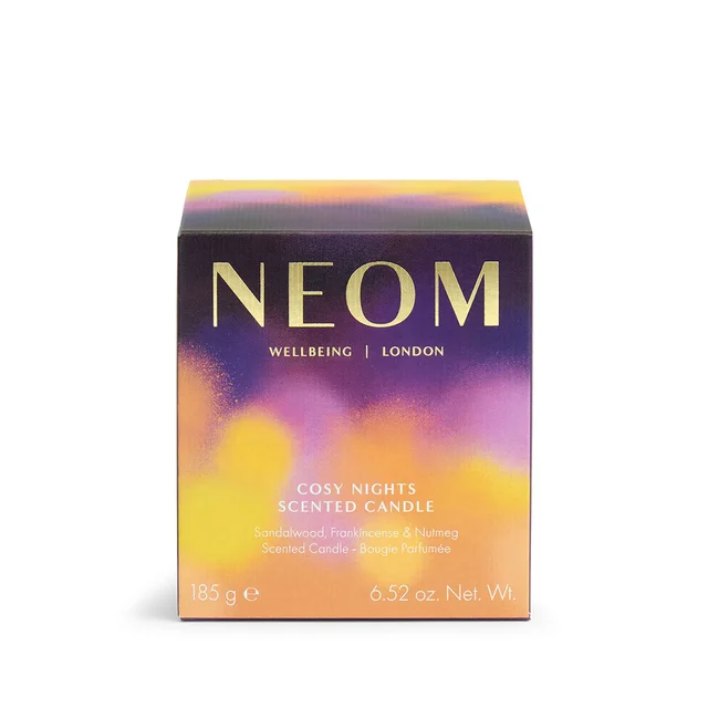 Neom Wellbeing London Cosy Nights 1 Wick Candle 185g