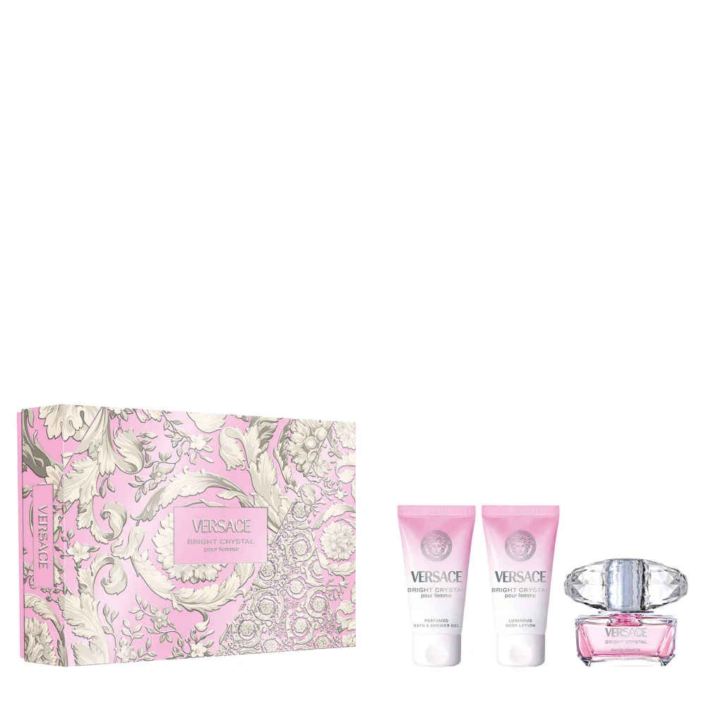 Versace Bright Crystal Eau de Toilette Spray 50ml Gift Set (Worth £95.25) Image 1