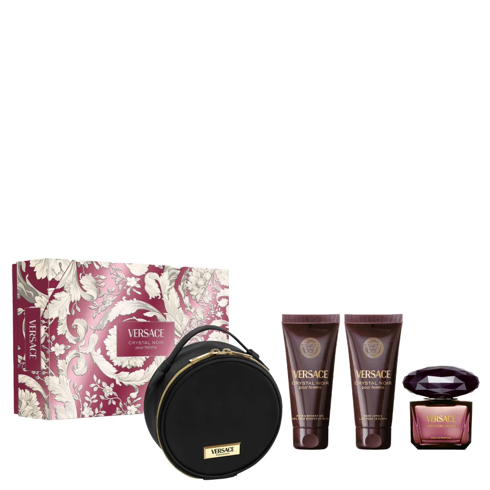 Versace Crystal Noir Eau de Parfum Spray 90ml Gift Set Image 1