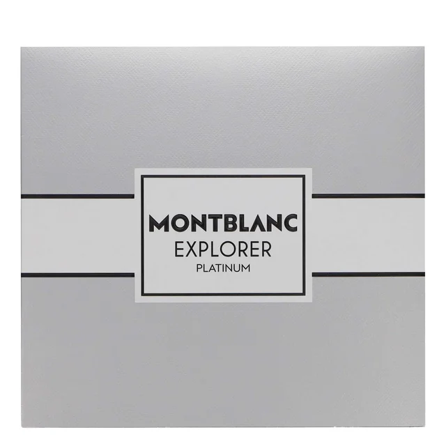 Montblanc Explorer Platinum Eau de Parfum Spray 60ml Gift Set