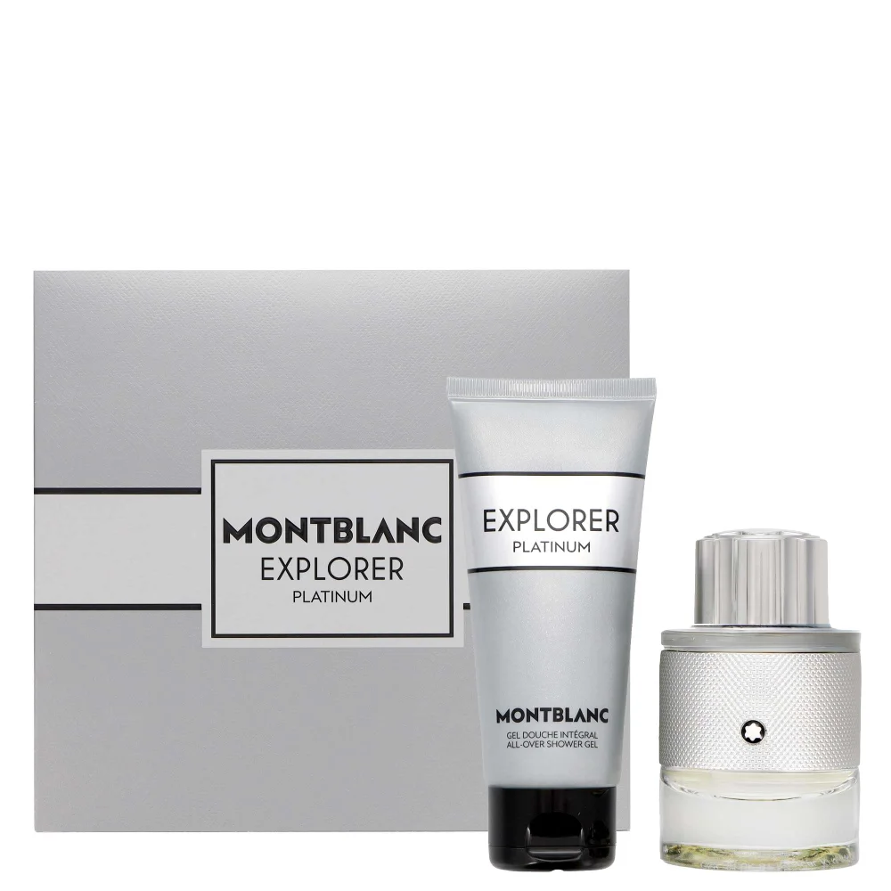 Montblanc Explorer Platinum Eau de Parfum Spray 60ml Gift Set Image 1