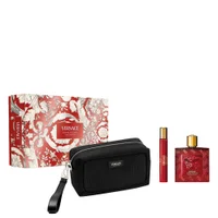 Versace Eros Flame Eau de Parfum Spray 100ml Gift Set