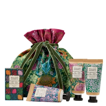 William Morris At Home At Home Sunflower Swan Velvet Pouch