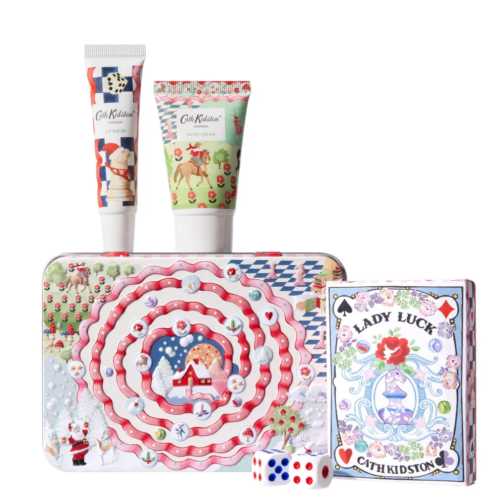 Cath Kidston Gifts & Sets The Christmas Journey Hand, Lip & Games Tin Image 1