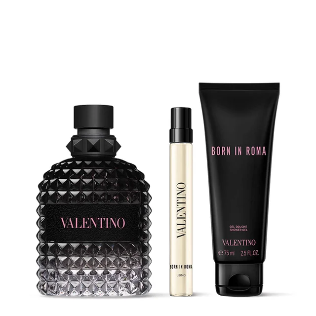 Valentino Born In Roma Uomo Eau de Toilette Spray 100ml Gift Set (Worth £106.70)
