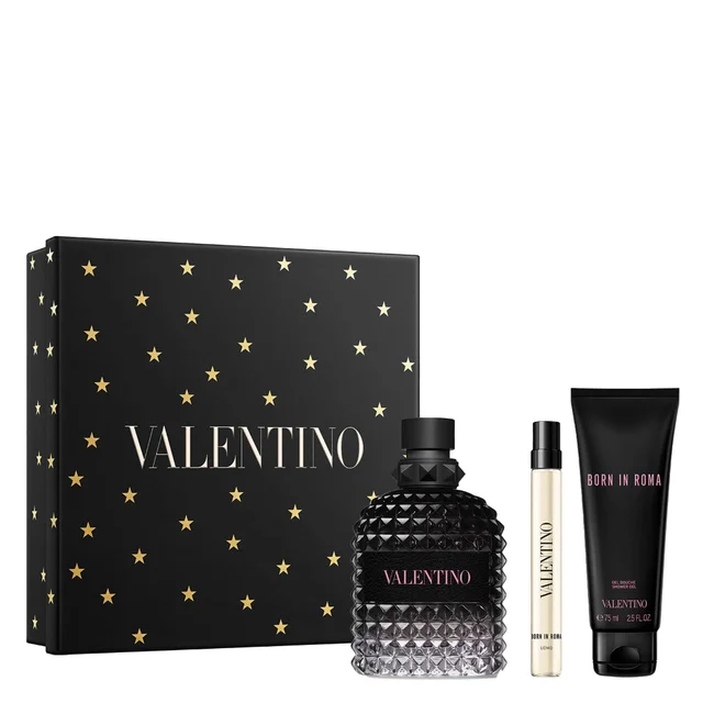 Valentino Born In Roma Uomo Eau de Toilette Spray 100ml Gift Set (Worth £106.70)