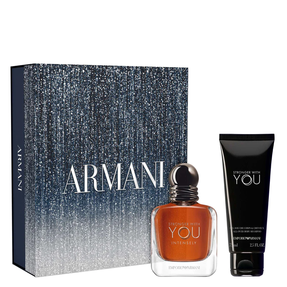 Armani Gift Sets Stronger With You Intensely Eau de Parfum Spray 50ml Gift Set Image 1