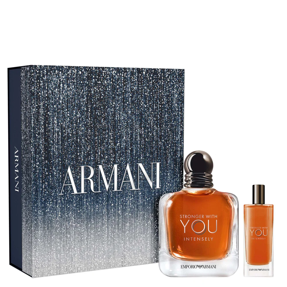Armani Gift Sets Stronger With You Intensely Eau de Parfum Spray 100ml Gift Set Image 1