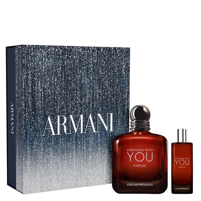 Armani Stronger With You Parfum Spray 100ml Gift Set