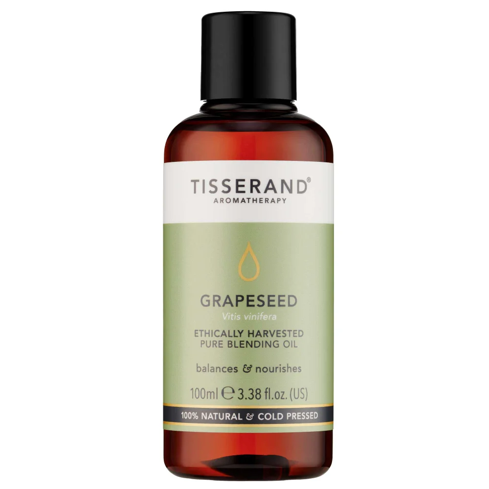 Tisserand Aromatherapy Pure Essential Oils Grapeseed Pure Blending Oil 100ml Image 1