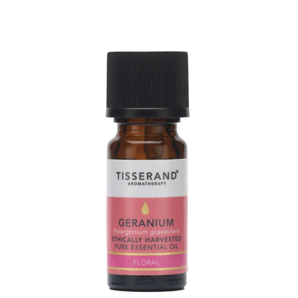Tisserand Aromatherapy Pure Essential Oils Geranium Organic Essential Oil 9ml Image 1