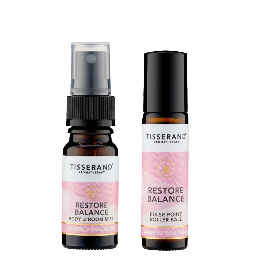 Tisserand Aromatherapy Restore Balance Routine Duo Image 1