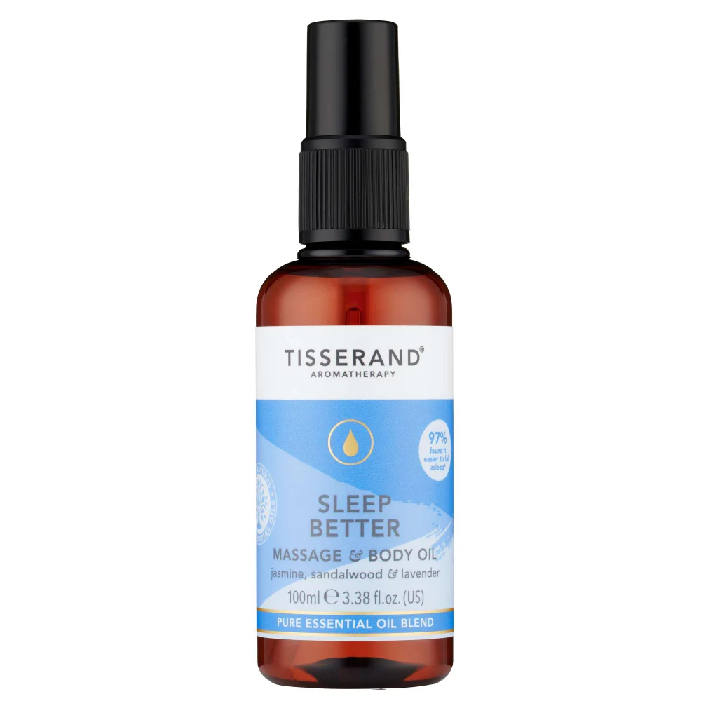 Tisserand Aromatherapy Sleep Better Massage & Body Oil 100ml Image 1
