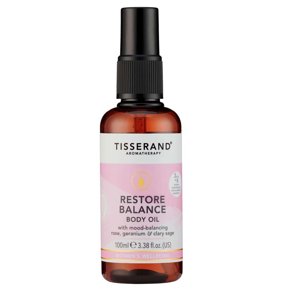 Tisserand Aromatherapy Restore Balance Body Oil 100ml Image 1
