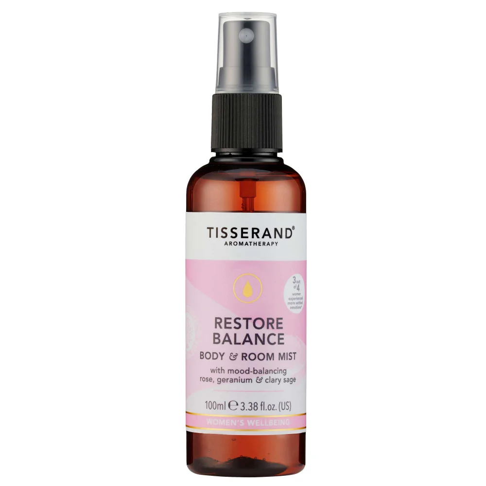 Tisserand Aromatherapy Restore Balance Body & Room Mist 100ml Image 1