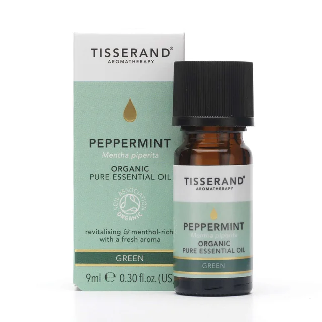 Tisserand Aromatherapy Pure Essential Oils Peppermint Organic Essential Oil 9ml