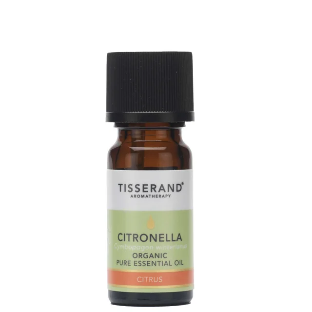 Tisserand Aromatherapy Pure Essential Oils  Citronella Organic Essential Oil 9ml