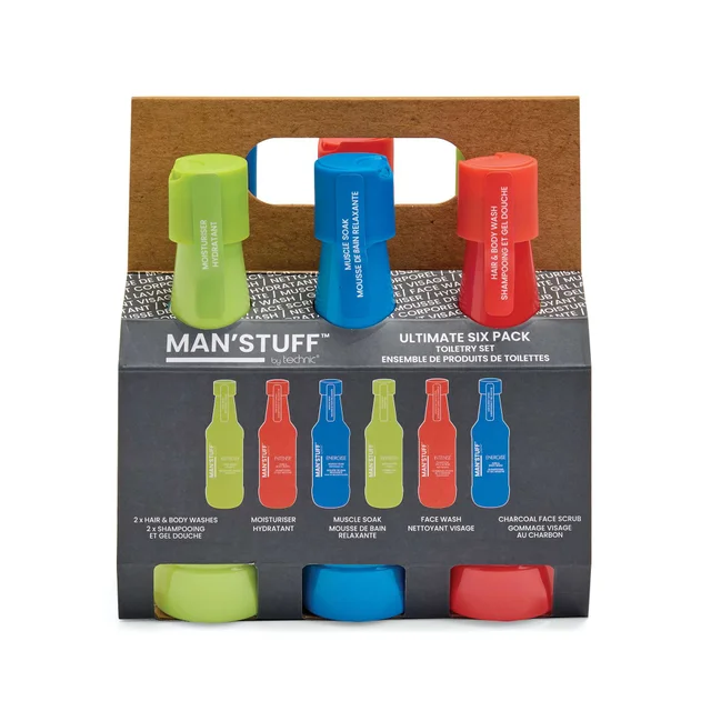 MAN'STUFF Ultimate Six Pack Gift Set