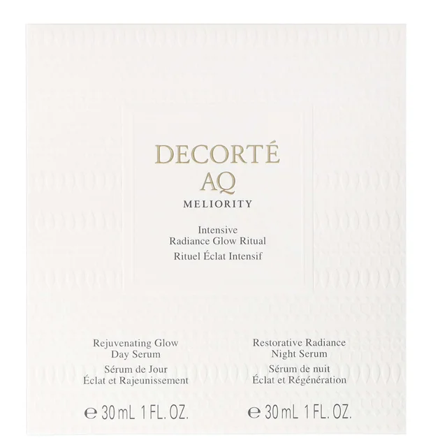 Decorté AQ Meliority Intensive Radiance Glow Ritual 2 x 30ml