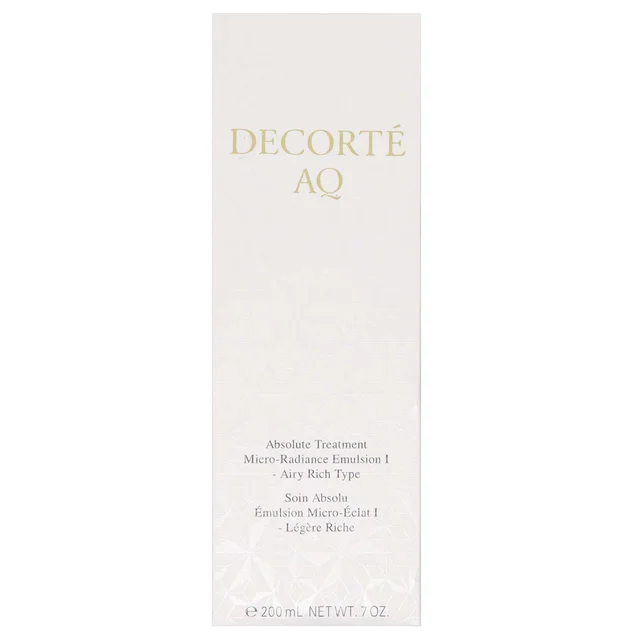 Decorté AQ Skincare AQ Absolute Treatment Micro-Radiance Emulsion I 200ml