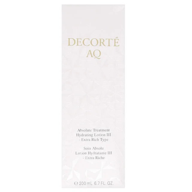 Decorté AQ Skincare AQ Absolute Treatment Hydrating Lotion III 200ml