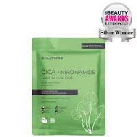 BeautyPro Cica + Niacinamide Blemish Control Face Sheet Mask