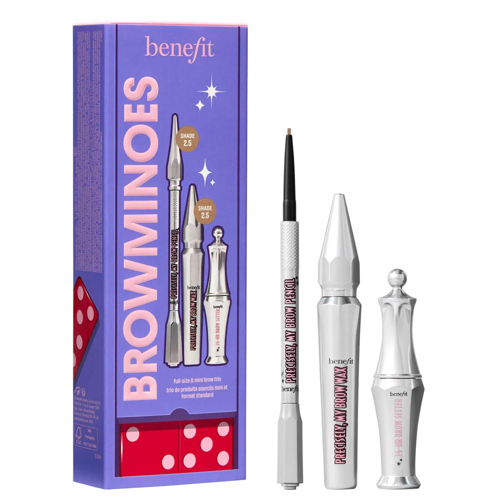 benefit BROWminoes 2.5 Eyebrow Makeup 3-piece Gift Set (Worth £66.50) Image 1