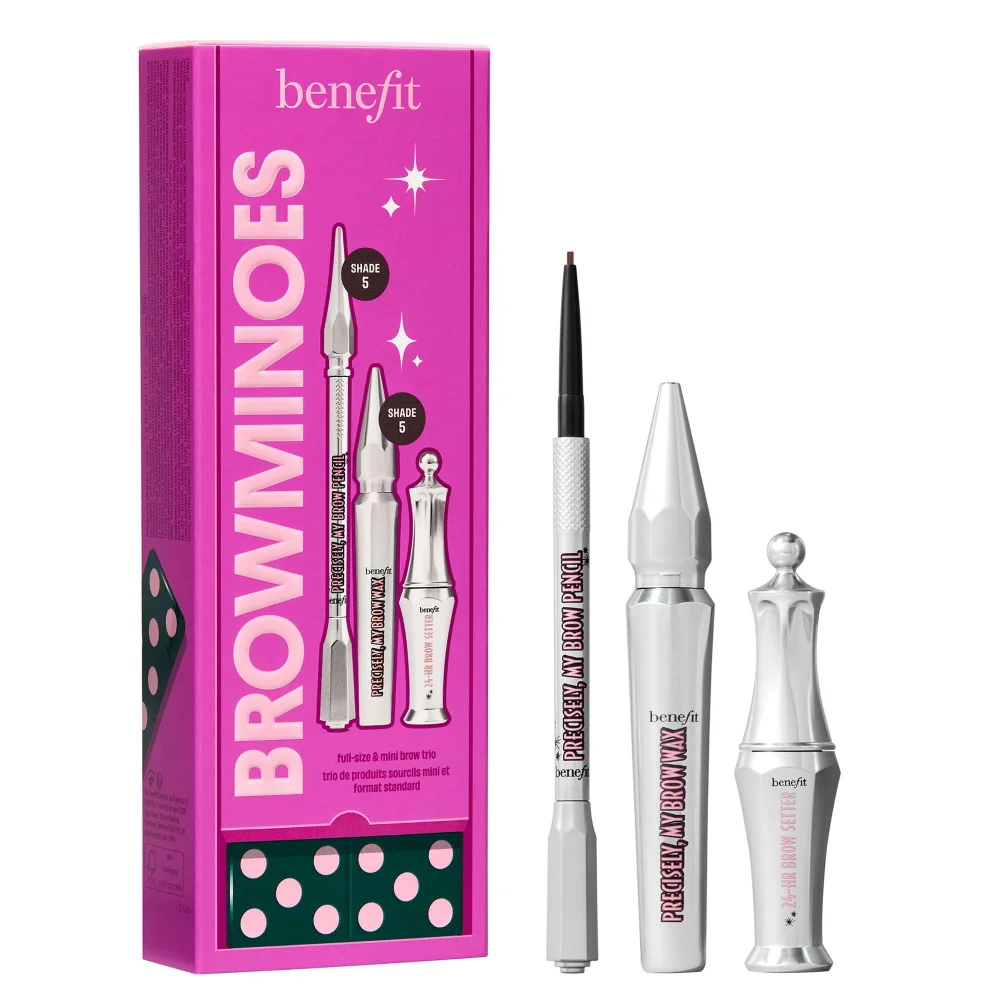benefit Gifts & Sets BROWminoes 5 Eyebrow Makeup 3-piece Gift Set (Worth £66.50) Image 1