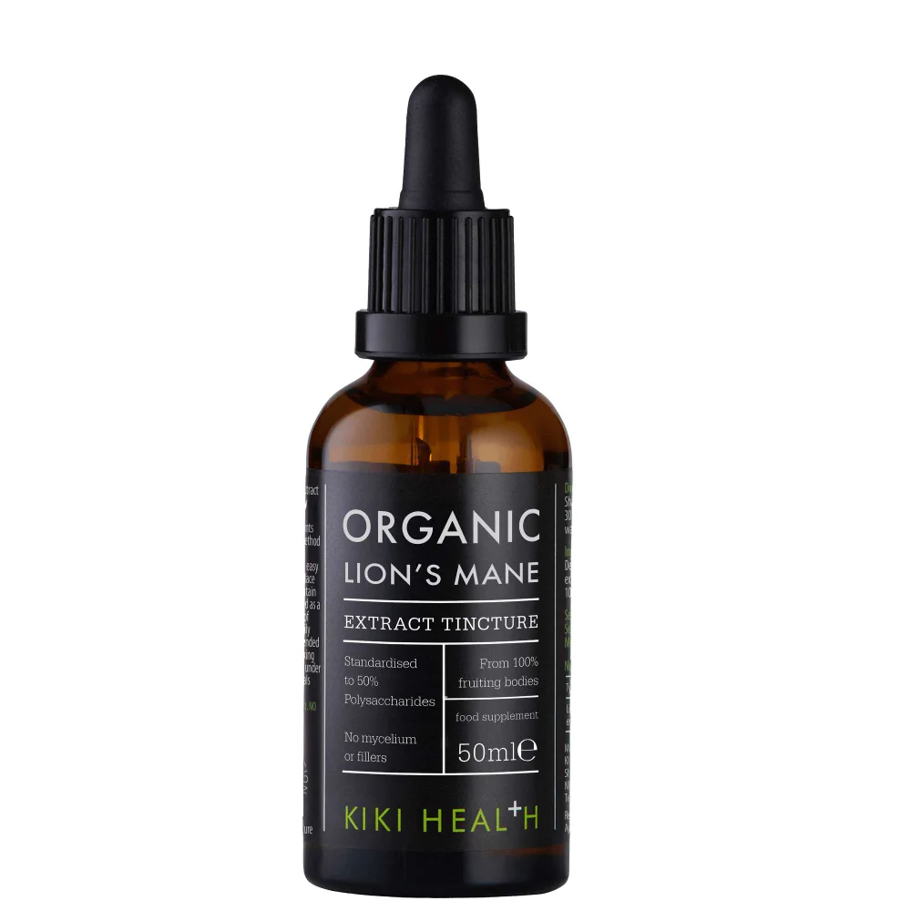 KIKI Health Organic Lion's Mane Extract Tincture 50ml Image 1