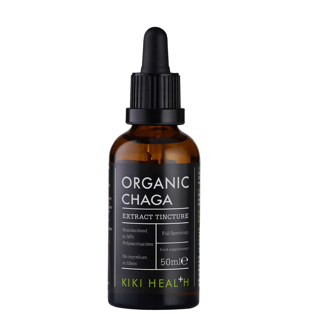 KIKI Health Organic Chaga Extract Tincture 50ml Image 1